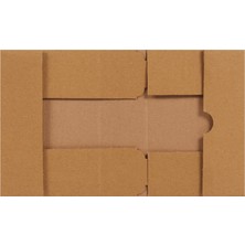 20X15X5 - 50 Adet Kesimli Kutu - Internet ve Kargo Kutusu