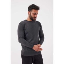 Erkek Pamuklu Bisiklet Yaka  Kazak Model 5590