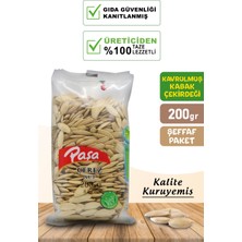 Paşa Kuruyemiş Kavrulmuş Kabak Çekirdeği 200 gr (Şeffaf Paket)