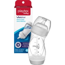 Playtex Baby™ Ventaire® Bebek Biberonu, Kolik ve Gaz Önleyici Tasarım, 266 Ml,  6+ Ay , 1 Adet