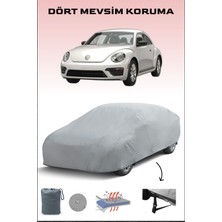 Breen Volkswagen Beetle ile Uyumlu Oto Branda, Araba Brandası, Su ve Güneş Geçirmez Araba Çadırı