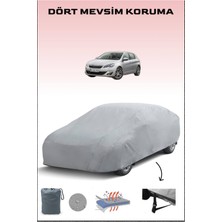 Breen Peugeot 308 2 ile Uyumlu Oto Branda, Araba Brandası, Su ve Güneş Geçirmez Araba Çadırı