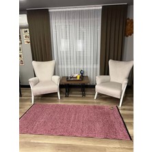 Hoom Rugs Liv 532 Pembe Dekoratif Yıkanabilir Kilim