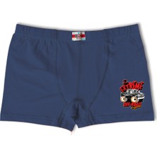 Hnx 6'lı Baskılı Pamuklu Boxer Erkek Çocuk Külot