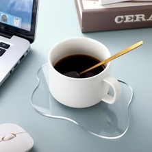 Pleksi Marketi Pleksi Dekoratif Şeffaf Bardak Altlığı