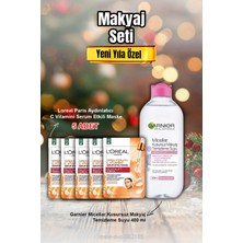 L'Oréal Paris Aydınlatıcı C Vitamini Maske x 5 ve Micellar Makyaj Temizleme Suyu