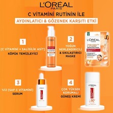 L'Oréal Paris Aydınlatıcı C Vitamini Maske x 5 ve Micellar Makyaj Temizleme Suyu