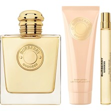 Burberry Goddess EDP 100 Ml + Vücut Losyonu 75 Ml + 10 Ml EDP Kadın Parfüm Set