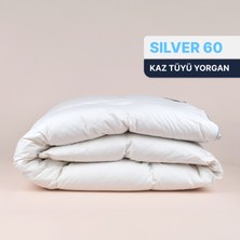 Lyssa Home Silver 60 Kaz Tüyü Yorgan 195 cm x 215 cm