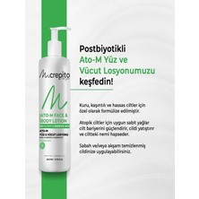 Mcrepito Prebiyotik & Postbiyotikli Ato-M Yüz & Vücut Losyonu 200 Ml-Kaşıntılı ve Hassas Ciltler Için