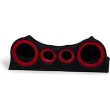 Ysn Tuning Universal Kırmızı Renkli Halkalı Pandizot 16 cm