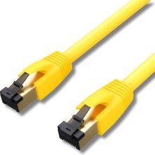 Irenıs 5 Metre Cat8 Kablo F/ftp Lszh Ethernet Network Lan Ağ Kablosu, Sarı