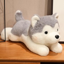 Whimsy Shop Husky Bebek Köpek Peluş Oyuncak Bebek 40CM (Yurt Dışından)