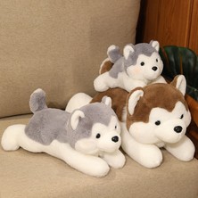 Whimsy Shop Husky Bebek Köpek Peluş Oyuncak Bebek 40CM (Yurt Dışından)