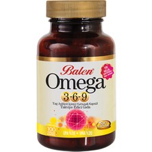Balen Omega 3-6-9 Yağ Asitlerini Içeren Yumuşak Kapsül 13