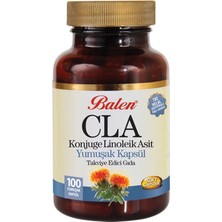 Balen CLA Konjuge Linoleik Asit 1380 mg 100 Yumuşak Kapsül - Zengin İçerik