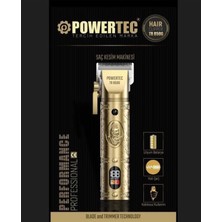 Powertec 3'lü Set TR-8500 Saç Kesim +Tr 1818 Sakal Ense Çizim +Tr 950 Günlük Sakal Tıraş Makinesi