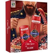 Old Spice Captain Deo Stick 50 ml + Duş Jeli 250 ml Giftpack