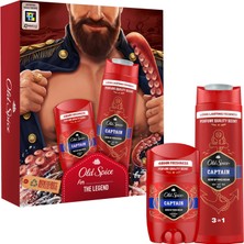 Old Spice Captain Deo Stick 50 ml + Duş Jeli 250 ml Giftpack