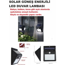 Gaman 4'lü Set Güneş Enerjili Bahçe Lambası 20 LED Bahçe Aplik Bahçe Lambası Bahçe Aydınlatma Solar Lamba