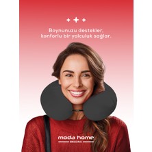 Moda Home Bedding Visco Seyahat yastığı siyah