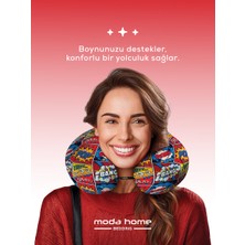 Moda Home Bedding Visco Seyahat yastığı Pop art