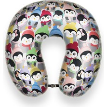 Moda Home Bedding Visco Seyahat yastığı Penguin