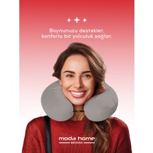 Moda Home Bedding Visco Seyahat yastığı Gri