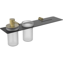 FY-90210 Sıvı Sabunluk & Diş Fırçalık Aksesuar Seti