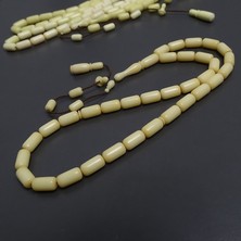 Tesbih Rüyası Mahjong Oyun Pulundan Özel Tasarım Tesbihler Süleyman Çelik  5.5 x 10 mm/20 cm