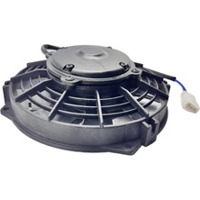 Kormas 12V Fan Motoru Emici Aksiyel 8 " (Helis) (Dış Çap 210 Mm)