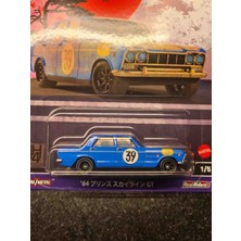 Hot Wheels Premium 1/64 Prince ( Nissan) Skyline Gt 1964 Japan Historics 4