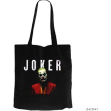 Z zepplin Joker 2019 Siyah Kanvas Bez Çanta