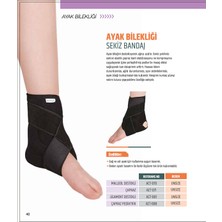 Actiflex Ligament Destekli 8 Bandaj Ayak Bilekliği