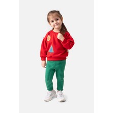 Vovido Kids Ağaç Baskılı Noel Konsept Alt Üst Bebek Takım