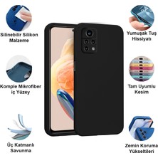 CepStok Xiaomi Redmi Note 12 Pro 4g Kılıf Lansman Premium Silinebilir Silikon