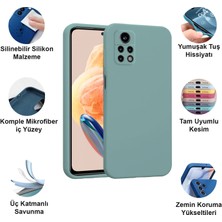 CepStok Xiaomi Redmi Note 12 Pro 4g Kılıf Lansman Premium Silinebilir Silikon