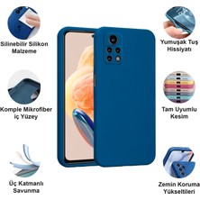 CepStok Xiaomi Redmi Note 12 Pro 4g Kılıf Lansman Premium Silinebilir Silikon