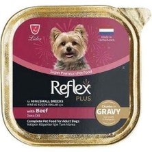 Reflex Plus Dana Etli Sos Içinde Küçük Irk Yetişkin Konserve Köpek Maması 85 gr