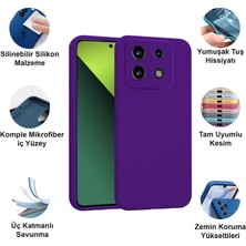 CepStok Xiaomi Redmi Note 13 Pro 5g Kılıf Lansman Premium Silinebilir Silikon