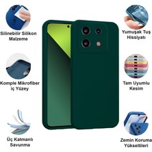 CepStok Xiaomi Redmi Note 13 Pro 5g Kılıf Lansman Premium Silinebilir Silikon