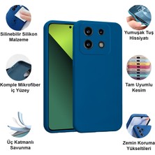 CepStok Xiaomi Redmi Note 13 Pro 5g Kılıf Lansman Premium Silinebilir Silikon