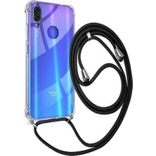Piyasa Sepeti Xiaomi RedMi Note 7 Askılı İpli Şeffaf Tank Kılıf
