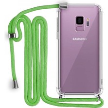 Piyasa Sepeti Samsung Galaxy S9 Boyun Askılı Şeffaf Tank Kılıf