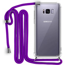 Piyasa Sepeti Samsung Galaxy S8 Boyun Askılı Şeffaf Tank Kılıf