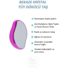 Epilasyon Aleti, Tüy Dökücü, Tüy Silgisi, Kristal Pembe