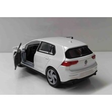 Welly Dianomi Welly 1:32 Ölçek Volkswagen Golf 8 Gti Çek Bırak Metal Araba