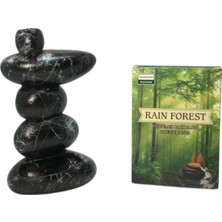 Dekoratif Polyester Şelale Tütsülük + Darshan Rain Forest Tütsü | Huzur ve Estetik Bir Arada