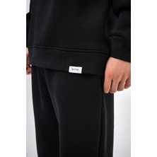 Tonrise Erkek Basic Bisiklet Yaka Oversize Sweatshirt