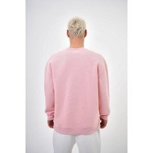 Tonrise Erkek Basic Bisiklet Yaka Oversize Sweatshirt